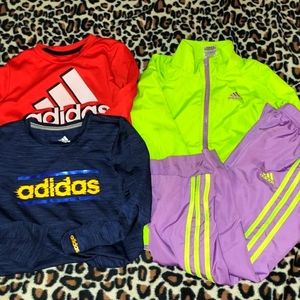 Boys sizs 6 adidas bundle